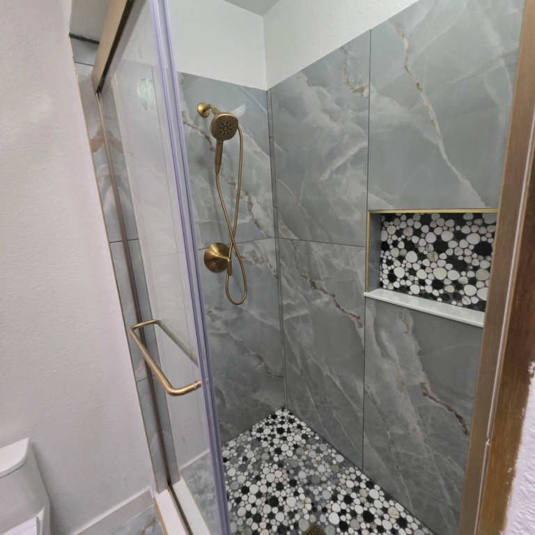 Creative Creations Construction, we specialize in high-quality restroom remodeling services
